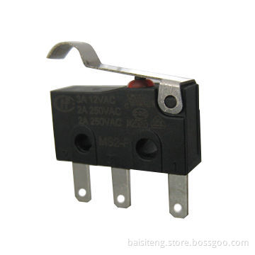 Water-resistant Micro Switches, Rating of 125V AC 5A/250V AC 3A